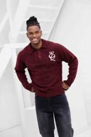 Equalité Boucle Polo Heren Donkerrood - Maat XL - Kleur: Donkerrood | Soccerfanshop