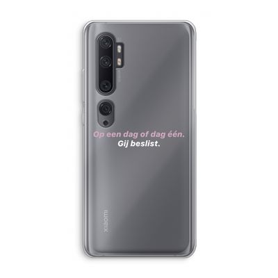 gij beslist: Xiaomi Mi Note 10 Pro Transparant Hoesje
