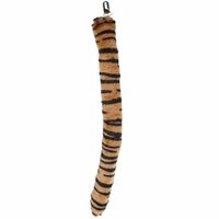 Pluche tijger verkleed staart 50 cm   -