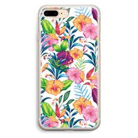 Tropisch 2: iPhone 7 Plus Transparant Hoesje