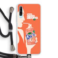 Peach please!: Huawei P Smart Pro Transparant Hoesje met koord