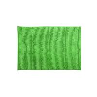 MSV Badkamerkleed/badmat tapijtje voor op de vloer - groen - 40 x 60 cm - Microvezel - Badmatjes