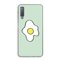 Spiegelei: Samsung Galaxy A7 (2018) Transparant Hoesje Spiegelei: Samsung Galaxy A7 (2018) Transparant Hoesje