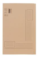 Vouwmap quantore fo ongelijke zijde 250gr beige | 50 stuks