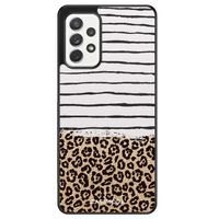 Samsung Galaxy A72 hoesje - Leopard lines