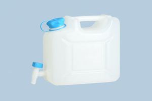 Hunersdorff Waterjerrycan | 12 l HD-PE stapelbaar, met uitloopkraan | H310xB350xD165mm | 1 stuk - 816500 - 816500