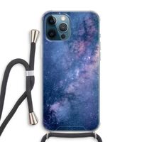 Nebula: iPhone 12 Pro Max Transparant Hoesje met koord