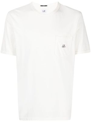 C.P. Company t-shirt à logo imprimé - Blanc
