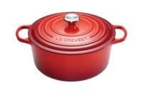 Le Creuset Braadpan Signature Kersenrood ø 22 cm / 3,3 liter