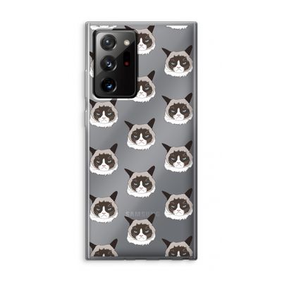 It's a Purrr Case: Samsung Galaxy Note 20 Ultra / Note 20 Ultra 5G Transparant Hoesje