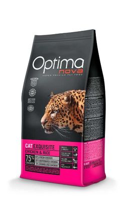 Optimanova kat exquisite kip en rijst 8kg
