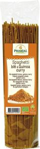 Organic spaghetti tarwe quinoa curry bio