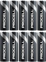 Duracell procell aa alkaline batterijen per 10