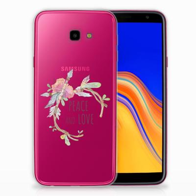 Samsung Galaxy J4 Plus (2018) Telefoonhoesje met Naam Boho Text Samsung Galaxy J4 Plus (2018) Telefoonhoesje met Naam Boho Text