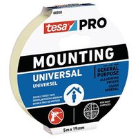 Tesa schuimtape PRO 66958 dubbelzijdig wit 19mm (5mtr)