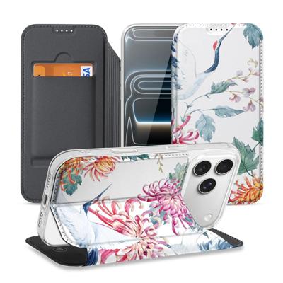 Apple iPhone 17 Pro | Bookcase | Bird Flowers