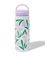 HEMA Isoleerfles 500ml Rvs Bloemen - thumbnail