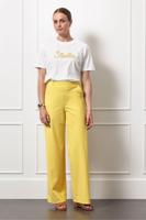 Lexie LONG bonded trousers - golden yellow - 12958