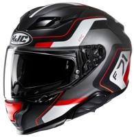 HJC F71 Arcan, Integraalhelm, Mat zwart Rood HJC F71 Arcan, Integraalhelm, Mat zwart Rood