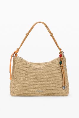 grote raffiatas met charms - WHITE - U