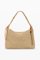 grote raffiatas met charms - WHITE - U