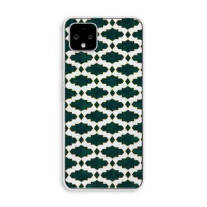 Moroccan tiles: Pixel 4 XL Transparant Hoesje