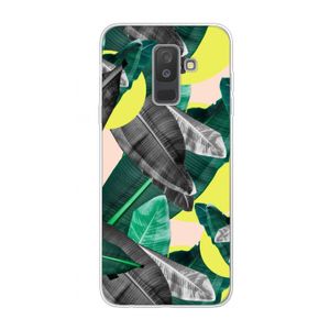 Fantasie jungle: Samsung Galaxy A6 Plus (2018) Transparant Hoesje