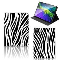 iPad Pro 11 2020/2021/2022 Flip Case Zebra