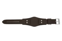 Horlogeband Fossil CH2890 Onderliggend Leder Bruin 22mm - thumbnail
