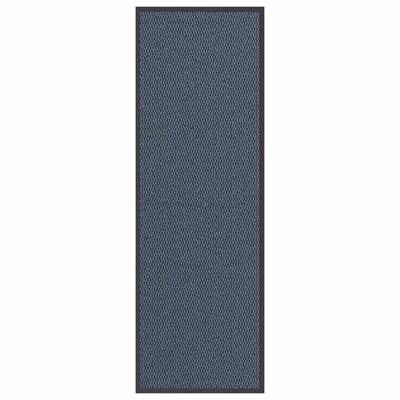 Deurmat 60x180 cm blauw