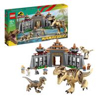 Lego LEGO Jurassic Park 76961 Bezoekerscentrum: T. rex & raptor aanval - thumbnail