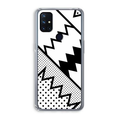 Pop Art #5: OnePlus Nord N10 5G Transparant Hoesje