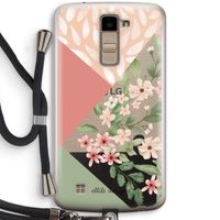 Sweet heaven geometrics: LG K10 (2016) Transparant Hoesje met koord