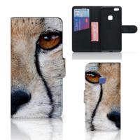 Huawei P10 Lite | Telefoonhoesje | Met pasjeshouder | Cheetah
