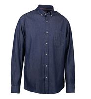 ID Identity SS500 Light Weight Denim - Long Sleeve, Modern Fit - thumbnail