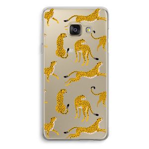 Luipaard: Samsung Galaxy A3 (2016) Transparant Hoesje
