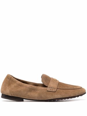 Tory Burch mocassins Ballet en cuir - Marron