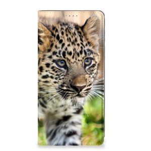 OPPO A57 | A57s | A77 4G Hoesje maken Baby Luipaard