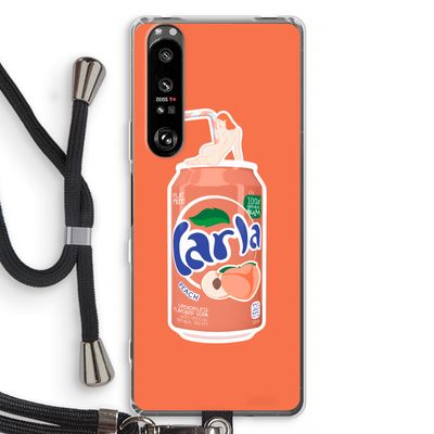 S(peach)less: Sony Xperia 1 III Transparant Hoesje met koord