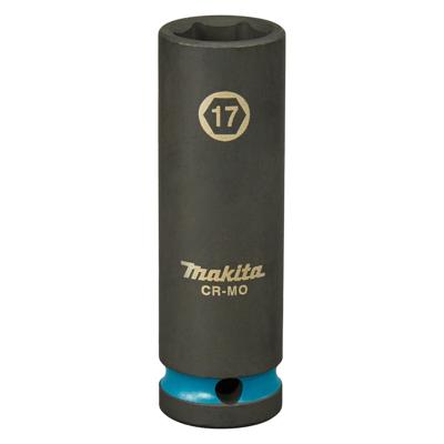 Makita E-16477 Impact Black Krachtdop 1/2" lang | 17 mm