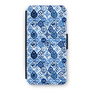 Blauw motief: iPhone SE 2020 Flip Hoesje
