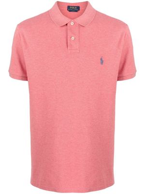 Polo Ralph Lauren polo en coton à motif Polo Pony - Rouge