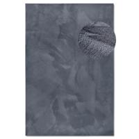 Vloerkleed Leon - Antraciet maat: 230x160cm - materiaal: Polyester - Dekbed-Discounter.nl