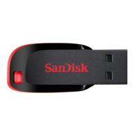 SanDisk Cruzer Blade 16GB USB-sticks Zwart SanDisk Cruzer Blade 16GB USB-sticks Zwart