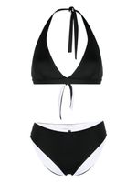 Fisico bikini à dos nu - Noir