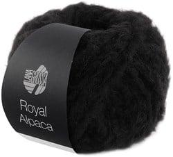 Lana Grossa Royal Alpaca 014 Zwart