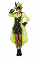 Jas luxe neon geel