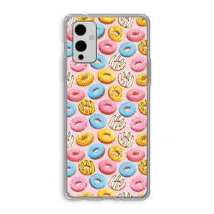 Pink donuts: OnePlus 9 Transparant Hoesje