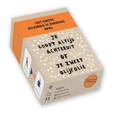 Het grote dilemma op dinsdag spel (Kaartspellen)