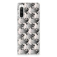 Sony Xperia 10 IV | TPU Hoesje | Salamander Grey
